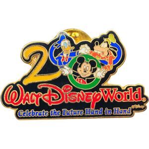 Walt Disney World 2000 Pin Celebrate the Future - Mickey, Donald, Goofy